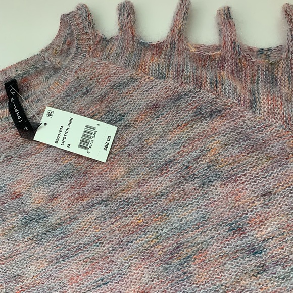 Banjara Caged Sleeve Sweater Multicolor - Picture 3 of 5